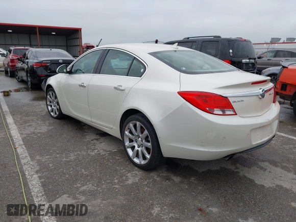 2013 Buick Regal with VIN 2G4GU5GV1D9208364, listed as a IAAI auction lot 41959026 with Not Provided miles and . Bid and sale history available at DreamBid. Image 3.