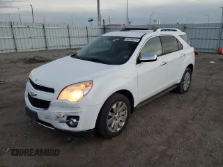 2010 Chevrolet Equinox LT w/2LT with VIN 2CNFLPEY4A6319947, listed as a Copart auction lot 84196814 with 162,465 mi miles and Salvage Title. Bid and sale history available at carsss.com. Image 1.