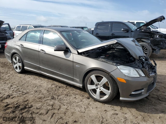 2012 Mercedes-Benz E-Class E 350 Luxury with VIN WDDHF5KB6CA522889, listed as a Copart auction lot 46485015 with 96,148 mi miles and Salvage Title. Bid and sale history available at carsss.com. Image 4.