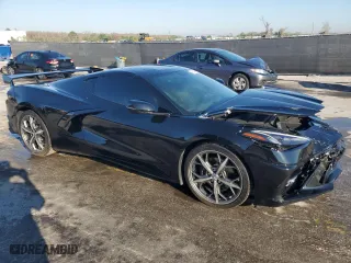 2023 Chevrolet Corvette 1LT with VIN 1G1YA2D45P5133318, listed as a Copart auction lot 46748855 with 33,786 mi miles and Salvage Title. Bid and sale history available at carsss.com. Image 4.