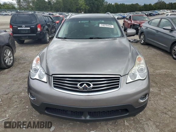 2010 Infiniti EX Journey with VIN JN1AJ0HR4AM756920, listed as a Copart auction lot 74076424 with 88,693 mi miles and Clean Title. Bid and sale history available at carsss.com. Image 5.