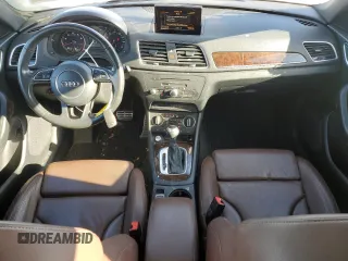 2018 Audi Q3 Premium with VIN WA1BCCFS0JR014031, listed as a Copart auction lot 87606595 with 52,690 mi miles and Salvage title. Bid and sale history available at DreamBid. Image 8.
