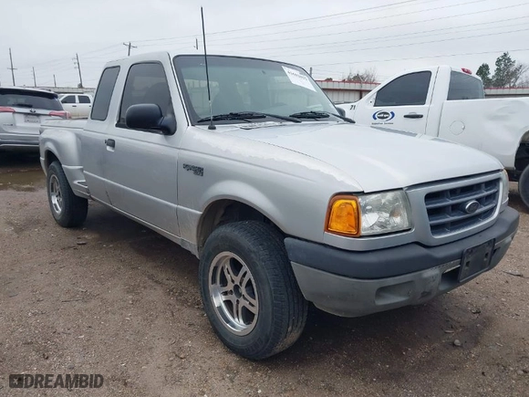 2003 Ford Ranger XL with VIN 1FTYR14U23PB72652, listed as a IAAI auction lot 41602012 with 280,230 mi miles. Bid and sale history available at carsss.com. Image 1.
