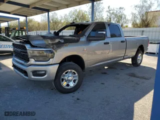 2023 Ram 3500 Tradesman with VIN 3C63R3GL6PG525002, listed as a Copart auction lot 79292274 with 0 mi miles and Salvage Title. Bid and sale history available at carsss.com. Image 1.