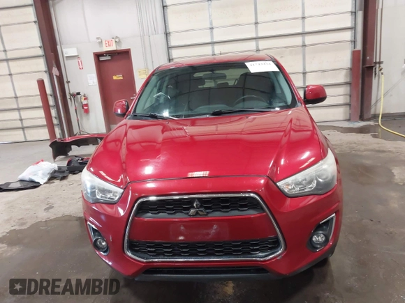 2015 Mitsubishi Outlander Sport ES with VIN 4A4AP3AU8FE001453, listed as a IAAI auction lot 41743424 with 84,528 mi miles. Bid and sale history available at carsss.com. Image 13.