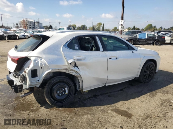 2024 Lexus UX 250h Premium z VIN JTHP9JBH7R2073444, wystawiony jako Copart lot #43447265 z przebiegiem 7 851 mil mil oraz Szkoda całkowita • Salvage title. Historia ofert i sprzedaży dostępna na DreamBid. Obrazek 3.