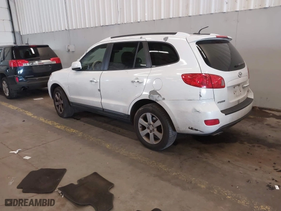 2008 Hyundai Santa Fe SE with VIN 5NMSH13E58H221913, listed as a IAAI auction lot 41795446 with 131,072 mi miles. Bid and sale history available at carsss.com. Image 3.
