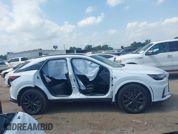 2024 Lexus RX 350 with VIN 2T2BAMCA7RC043492, listed as a IAAI auction lot 42154100 with 6,891 mi miles and . Bid and sale history available at DreamBid. Image 14.