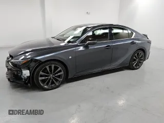 2022 Lexus IS 350 F Sport with VIN JTHGZ1E21N5025759, listed as a Copart auction lot 54313225 with 34,177 mi miles and Clean title. Bid and sale history available at DreamBid. Image 1.