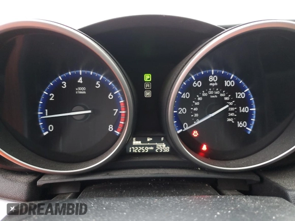 2012 Mazda 3 i Grand Touring with VIN JM1BL1M82C1585779, listed as a Copart auction lot 44613245 with 172,259 mi miles and Salvage Title. Bid and sale history available at DreamBid. Image 9.