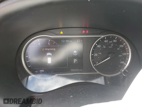 2020 Nissan Kicks SV with VIN 3N1CP5CV0LL529455, listed as a Copart auction lot 47615065 with 88,605 mi miles and Salvage Title. Bid and sale history available at DreamBid. Image 9.