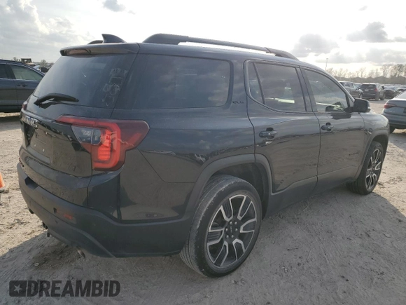 2021 GMC Acadia SLE with VIN 1GKKNKLA2MZ139157, listed as a Copart auction lot 44163215 with 73,008 mi miles and Salvage Title. Bid and sale history available at DreamBid. Image 3.