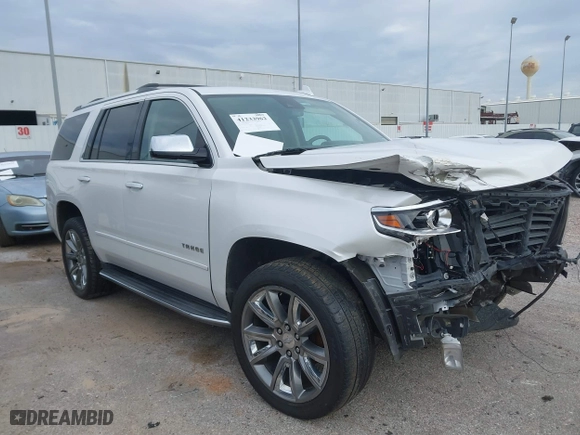 2018 Chevrolet Tahoe Premier with VIN 1GNSCCKC1JR305097, listed as a IAAI auction lot 41233962 with 154,043 mi miles. Bid and sale history available at carsss.com. Image 1.