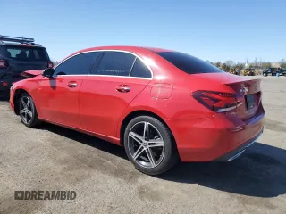 2019 Mercedes-Benz A 220 with VIN WDD3G4EB9KW023082, listed as a Copart auction lot 52583275 with 53,758 mi miles and Salvage title. Bid and sale history available at DreamBid. Image 2.