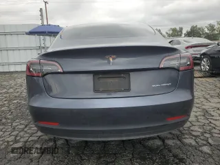 2022 Tesla Model 3 Long Range with VIN 5YJ3E1EB9NF117339, listed as a Copart auction lot 55659415 with 87,479 mi miles and Salvage Title. Bid and sale history available at DreamBid. Image 6.
