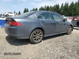 2007 Acura TSX Navi with VIN JH4CL96927C018473, listed as a Copart auction lot 60079735 with 364,753 mi miles and Salvage title. Bid and sale history available at DreamBid. Image 3.