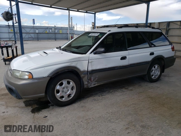 1997 Subaru Legacy Outback with VIN 4S3BG685XV6602836, listed as a Copart auction lot 47376925 with 236,913 mi miles and Salvage title. Bid and sale history available at DreamBid. Image 1.
