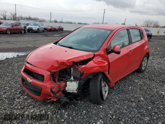 2015 Chevrolet Sonic LS with VIN 1G1JA6SG2F4182793, listed as a Copart auction lot 43841065 with 63,195 mi miles and Salvage title. Bid and sale history available at DreamBid. Image 1.