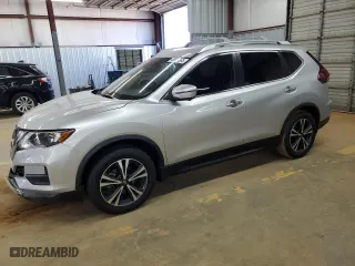 2020 Nissan Rogue SV with VIN JN8AT2MT8LW007909, listed as a Copart auction lot 48908365 with 58,288 mi miles and Salvage Title. Bid and sale history available at carsss.com. Image 1.