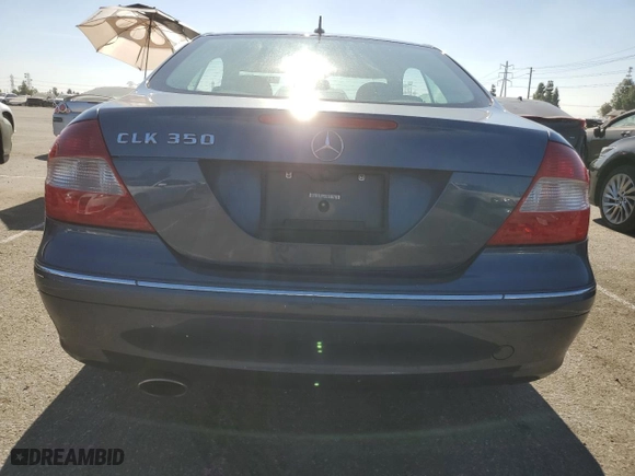 2007 Mercedes-Benz CLK-Class 3.5L with VIN WDBTJ56H77F232444, listed as a Copart auction lot 77906264 with 123,537 mi miles and Clean Title. Bid and sale history available at carsss.com. Image 6.