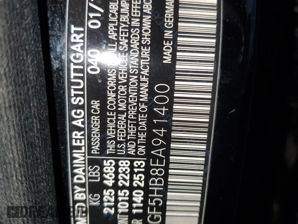 2014 Mercedes-Benz C 350 Sport with VIN WDDGF5HB8EA941400, listed as a Copart auction lot 83337764 with 184,137 mi miles and Clean Title. Bid and sale history available at DreamBid. Image 12.