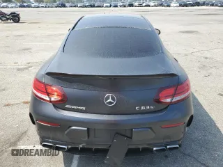 2019 Mercedes-Benz C 63 S AMG with VIN WDDWJ8HB4KF879133, listed as a Copart auction lot 52607115 with 9,930 mi miles and Salvage title. Bid and sale history available at DreamBid. Image 6.