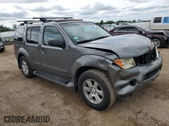 2009 Nissan Pathfinder S с VIN 5N1AR18B39C609161, выставлен на аукционе Copart как лот 62730495 с пробегом 213 768 миль миль и Списание • Salvage title. История ставок и продаж доступна на DreamBid. Изображение 4.