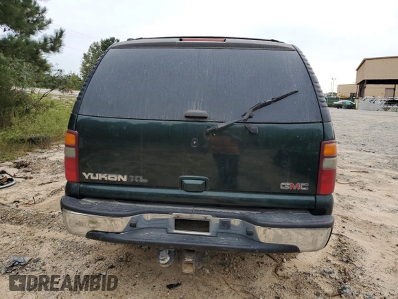 2002 GMC Yukon XL SLT with VIN 1GKEC16Z72J191913, listed as a Copart auction lot 75289984 with 0 mi miles and Salvage Title. Bid and sale history available at carsss.com. Image 6.