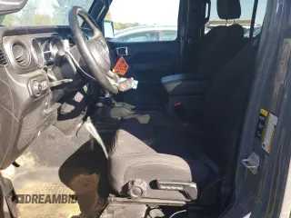 2022 Jeep Wrangler Unlimited Willys with VIN 1C4HJXDG5NW103726, listed as a Copart auction lot 75965134 with 21,536 mi miles and Salvage Title. Bid and sale history available at DreamBid. Image 7.