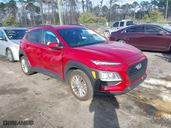 2020 Hyundai Kona SEL with VIN KM8K22AA5LU397204, listed as a IAAI auction lot 41542767 with 44,668 mi miles. Bid and sale history available at carsss.com. Image 1.