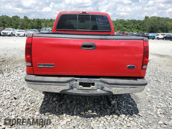 2006 Ford Super Duty F-250 XL with VIN 1FTSW21P26EB89549, listed as a Copart auction lot 68265024 with 218,325 mi miles and Salvage Title. Bid and sale history available at carsss.com. Image 6.