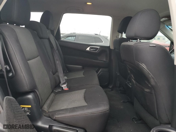 2017 Nissan Pathfinder SV with VIN 5N1DR2MN4HC676319, listed as a Copart auction lot 43793655 with 108,037 mi miles and Salvage Title. Bid and sale history available at carsss.com. Image 10.