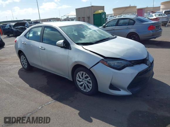 2019 Toyota Corolla L with VIN 5YFBURHE8KP904642, listed as a IAAI auction lot 41760468 with 45,814 mi miles. Bid and sale history available at carsss.com. Image 1.