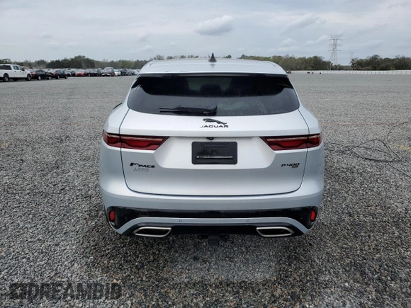 2021 Jaguar F-Pace R-Dynamic S with VIN SADCT2FU1MA663897, listed as a Copart auction lot 85629124 with 60,305 mi miles and Salvage title. Bid and sale history available at DreamBid. Image 6.