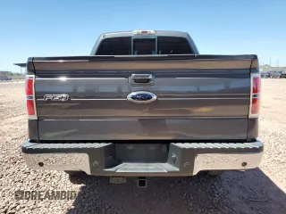 2012 Ford F-150 XL with VIN 1FTFW1ET4CKD78574, listed as a Copart auction lot 62600615 with 126,985 mi miles and Salvage title. Bid and sale history available at DreamBid. Image 6.