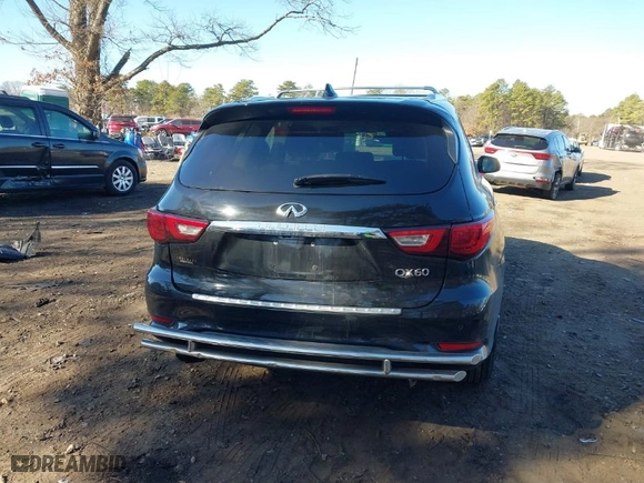 2016 Infiniti QX60 with VIN 5N1AL0MM3GC510355, listed as a IAAI auction lot 41758755 with NaN miles. Bid and sale history available at carsss.com. Image 16.