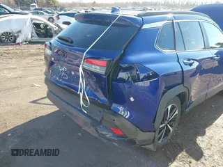 2024 Toyota Corolla Cross Hybrid S with VIN 7MUFBABG7RV021934, listed as a IAAI auction lot 41171470 with 5,000 mi miles and . Bid and sale history available at DreamBid. Image 6.