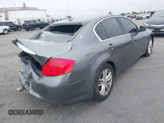 2013 Infiniti G37 Sedan Journey with VIN JN1CV6AP9DM721707, listed as a IAAI auction lot 41892739 with Not Provided miles. Bid and sale history available at carsss.com. Image 4.