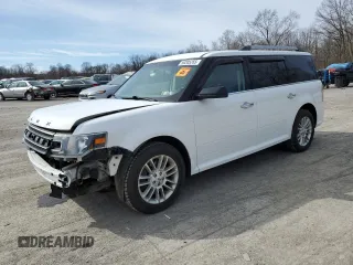 2019 Ford Flex SEL with VIN 2FMHK6C89KBA37613, listed as a Copart auction lot 50205265 with 91,157 mi miles and Salvage Title. Bid and sale history available at carsss.com. Image 1.