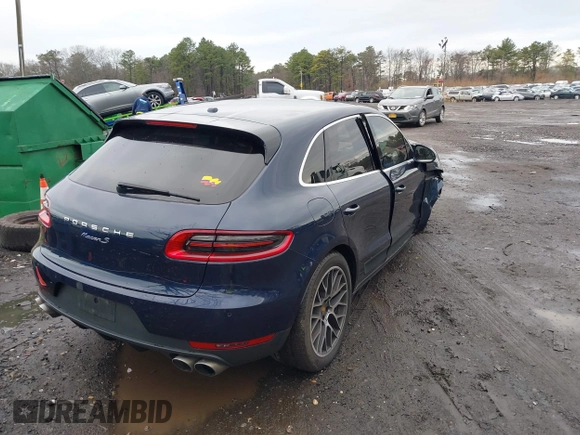2015 Porsche Macan S with VIN WP1AB2A5XFLB66858, listed as a IAAI auction lot 41942974 with 110,325 mi miles. Bid and sale history available at carsss.com. Image 4.