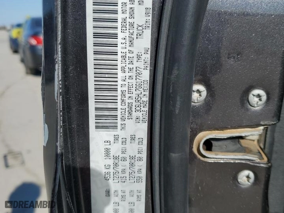 2016 Ram 2500 Tradesman with VIN 3C6UR5HL7GG177077, listed as a Copart auction lot 41726435 with 0 mi miles and Salvage Title. Bid and sale history available at carsss.com. Image 14.