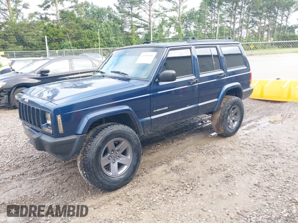 2001 Jeep Cherokee Sport with VIN 1J4FT48S71L525856, listed as a IAAI auction lot 42349383 with 218,122 mi miles and . Bid and sale history available at DreamBid. Image 2.
