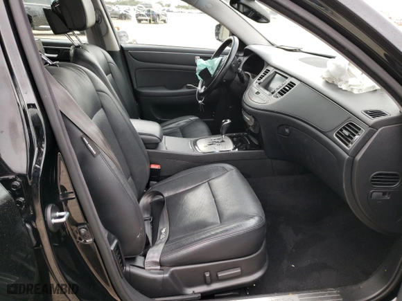 2013 Hyundai Genesis 3.8L with VIN KMHGC4DD2DU221085, listed as a Copart auction lot 38810452 with 96,878 mi miles and Salvage Title. Bid and sale history available at carsss.com. Image 5.