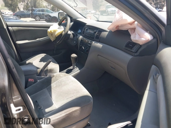 2005 Toyota Corolla CE with VIN 1NXBR32E75Z407835, listed as a IAAI auction lot 42633009 with 207,422 mi miles and . Bid and sale history available at DreamBid. Image 5.