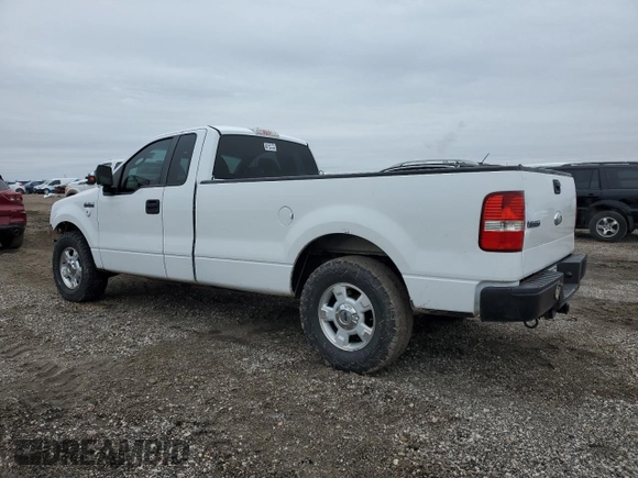 2008 Ford F-150 XL with VIN 1FTRF12WX8KB87907, listed as a Copart auction lot 46143165 with 210,446 mi miles and Salvage Title. Bid and sale history available at carsss.com. Image 2.