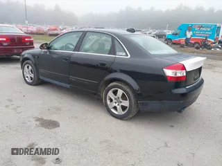2004 Audi A4 3.0L with VIN WAULT68EX4A233033, listed as a IAAI auction lot 42541208 with 121,539 mi miles and . Bid and sale history available at DreamBid. Image 3.