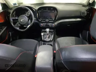 2021 Kia Soul Turbo with VIN KNDJ53AF8M7738572, listed as a Copart auction lot 43379485 with 73,623 mi miles and Salvage Title. Bid and sale history available at DreamBid. Image 8.