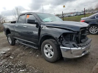 2018 Ram 1500 SLT with VIN 1C6RR7GG1JS307537, listed as a Copart auction lot 46714854 with Not provided miles and Salvage title. Bid and sale history available at DreamBid. Image 4.