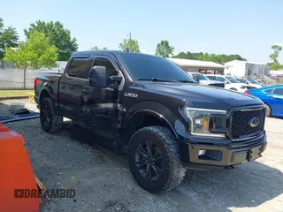 2019 Ford F-150 XL with VIN 1FTEW1E50KFC01637, listed as a IAAI auction lot 42268877 with 81,343 mi miles and . Bid and sale history available at DreamBid. Image 1.