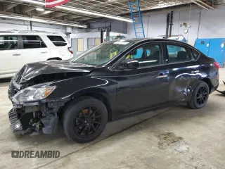 2019 Nissan Sentra S with VIN 3N1AB7AP1KY320233, listed as a Copart auction lot 48554105 with 99,245 mi miles and Salvage title. Bid and sale history available at DreamBid. Image 1.